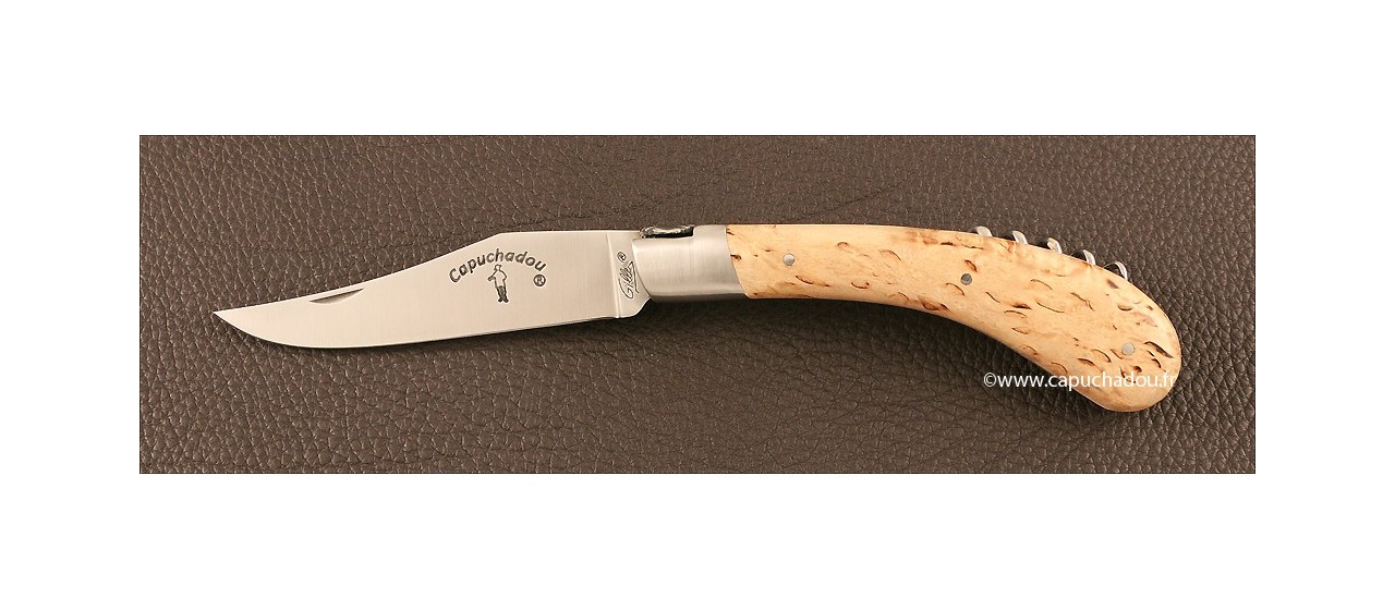 Le Capuchadou 12 cm Tire-bouchon, Bouleau Le Capuchadou 12 cm Tire-bouchon, Bouleau