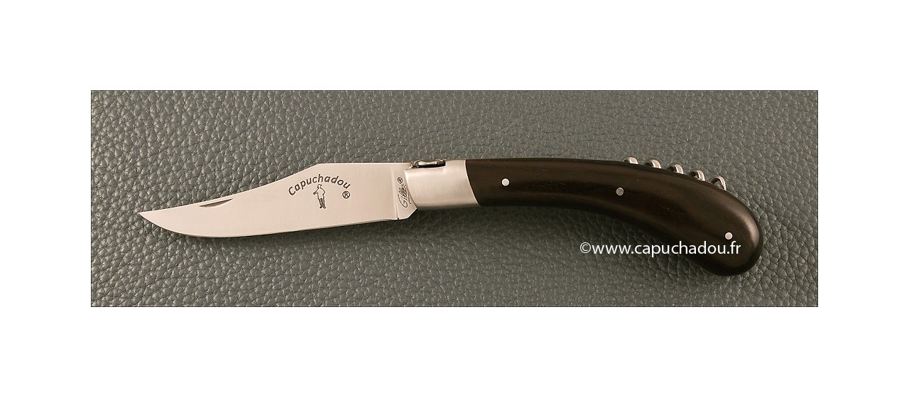Le Capuchadou 12 cm Tire-bouchon, Ebène Le Capuchadou 12 cm Tire-bouchon, Ebène