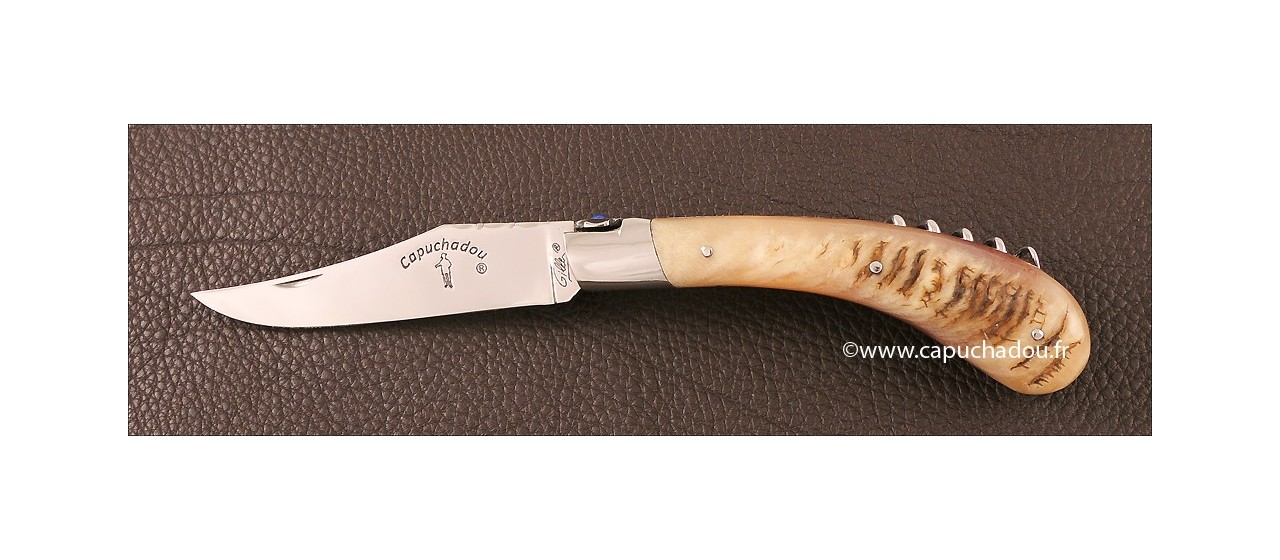 Le "Capuchadou Guilloché" 12 cm Tire-bouchon, Bélier Le "Capuchadou Guilloché" 12 cm Tire-bouchon, Bélier