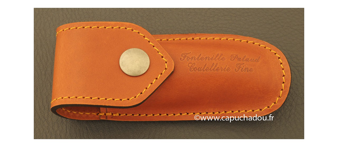 Etui cuir pour Capuchadou 10 cm Etui cuir pour Capuchadou 10 cm