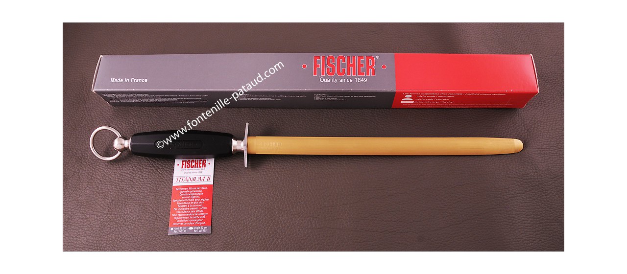 Fusil oval 30 cm Titanium 2 - Taillage fin Fusil oval 30 cm Titanium 2 - Taillage fin